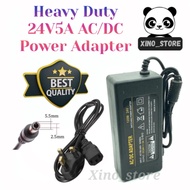 Heavy Duty 24V5A AC To DC Power Adapter 24V 5A AC/DC Adapter
