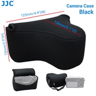 JJC Neoprene Camera Case Protective Sleeve Pouch for Sony a6600 a6300 a6500 a6400 with 18-55mm Lens 