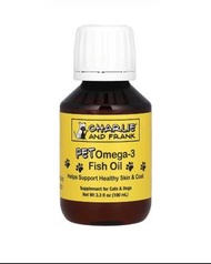 Charlie and Frank omega 3 fish oil 寵物 歐米伽 3 魚油 貓狗用 100毫升