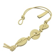 全新 Bottega Veneta 皮革米色硬幣香水鑰匙圈包 0629 [二手] BOTTEGA VENETA