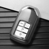 New Soft TPU Car Remote Key Case Cover Shell Fob for Honda Vezel City Civic Jazz BRV BR-V HRV Protector Car Accessories