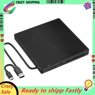 External CD/DVD Drive CD/DVD Reader for Laptop PC