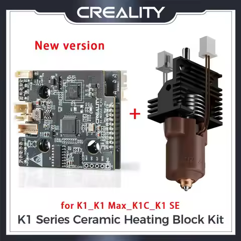 Creality PCBA_G_K1-MAX/K1_T9_GD32F303CBT6 NOZZLE-C-V13 Adapter Board New Version Set Original Replac