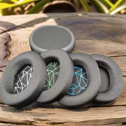 Fabric Mesh Earpads for ATH M50X M50XBT M50RD M40X M30X M20X MSR7 Replacement Ear Pads Cushions for 