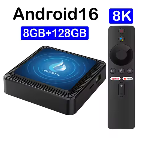 Q17 Smart TV Box 5G Wifi Android 16 TV Box Quad Core Allwinner H313 64GB 128GB Set Top Box Google As