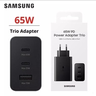 SAMSUNG 65W PD Power Adapter Charger | SAMSUNG 65Watt Super Fast Charging 3 USB Original 65 Watt Tri