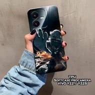 HP Latest Vivo Y22 / Y22S Case - Leviora Case - Astronaut Fashion Case - Vivo Y22 / Y22S Softcase - 