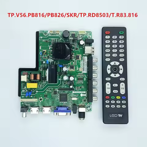 Three-in-one LCD TV motherboard TP.V56.PB816 SKR.816 TP.RD8503.PB816 Universal Driver Board