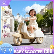 Kids scooter Ride On Car Toy with Music & Light Baby Scooter for Toddler Boys Girls 1-5 Years