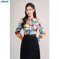 Women's long-sleeved shirt Tailored in 10 codes 010224275DT DT