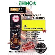 SAMURAI Spray Paint Fluorescent Colour No.56 Fluorescent Yellow