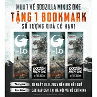 BOOKMARK Godzilla Minus One TICKET MOVIE Godzilla Minus One