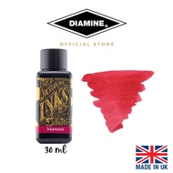 Diamine Fountain Pen 30ml Bottle Ink Maroon