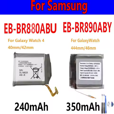 EB-BR880ABY BR890ABY For Galaxy Watch 4 40mm/42mm R860 R860R865U For Galaxy Watch 4 44mm/46mm R870 S