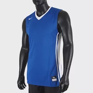 Nike National Varsity Stock [639395-494] 男 籃球 背心 快乾 單面 球衣 藍 S 藍/白