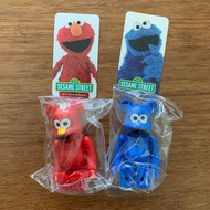 Medicom bearbrick 100% 芝麻街 Sesame Street Elmo Cookie Monster (be@rbrick 100% 400% 1000%)