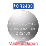 CR2430 / CR2450 / CR2477 (EXTENDED LIFESPAN) Made in Japan Button Battery 3V 2430 2450 2477 track to