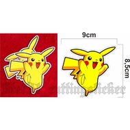 Pikachu printing sticker, pikachu pokemon sticker