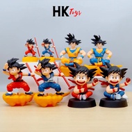 Dragon Ball Songoku Sitting in Clouds Model - Height 7-14cm - Weight 200g - DragonBall Figure - No B