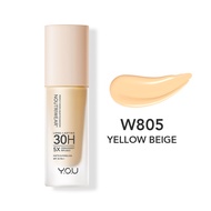 YOU NoutriWear+ Perfect Cover Velvet Liquid Foundation SPF 35 PA++ รองพื้นผิวแมตต์ เนื้อบางเบา ปกปิด