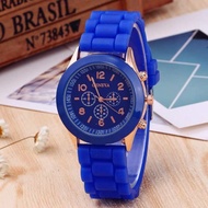 9451862102Geneva Watch Fashion Jelly Rubber Ladies Wrist