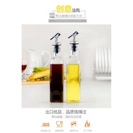 【READY STOCK】OIL JAR OIL BOTTLE GLASS OIL DISPENSER SAUCE BOTTLE DISPENSER