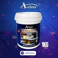A-CLASS FIBER KING 500 WATERPROOFING COATING WATER-BASED LIQUID ELASTIC WITH MICRO-FIBER / WATERPROO