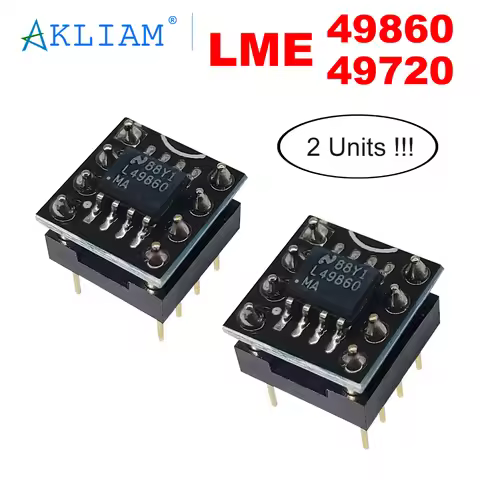 AkLIAM 2 Units Original TI LME49860 LME49720 Dual Op Amp Low-Noise Operational Amplifiers Replacemen