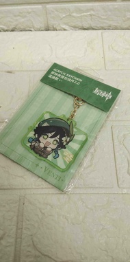 Genshin Impact Chibi Emoji Acrylic Keychain Pendant Charm