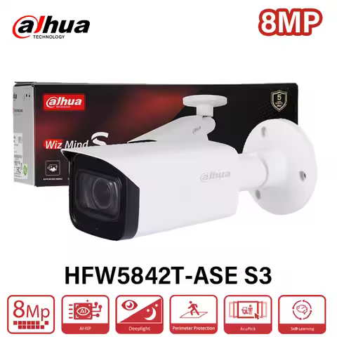 Dahua 4K WinMind S Series IPC-HFW5842T-ASE S3 AcuPick ePoE Self-Learning Camera 8MP Ai CCTV People C