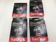 SanDisk 64GB/128GB/256GB/512GB Extreme PRO 170mb/s SDXC Card