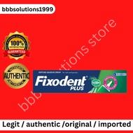 FIXODENT CONTROL DENTURE ADHESIVE CREAM PLUS SCOPE FLAVOR 57g