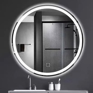 ITALY BRAND LED Mirror Wall Mirror Vanity Mirror Bathroom Lampu Cermin Dinding Solek IKEA Mirror Cer