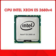 Cpu Intel Xeon E5 2680 V4 2666v3 2676V3 2630v3 2630v4 2673v3 Genuine Xeon CPU 2.4GHz - 3.3GHz, 14C / 28T, LGA 2011-3