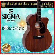 Sigma Acoustic Guitar OOOMC-15E (2 Days Delivery) [SG Distributor]