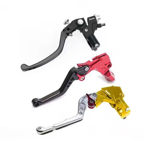 Adelin 7/8" 22mm PX2 PX7 Motos Brake Handlebar Foldable Adjustable Cable Wire Clutch Lever For Motor
