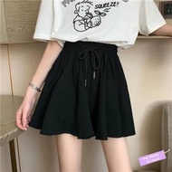 ✦Ready Stock✦ celana kulot wanita perempuan Ballet style shorts women's spring and summer new large size loose and thin wide-leg pants drape casual A-line culottes