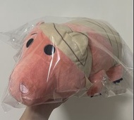 【現貨】【日本正版】Disney 受傷 火腿 toystory 粉紅豬Hamm《玩具總動員》迪士尼 棉花糖 絨毛 中公仔 玩偶 景品 全新