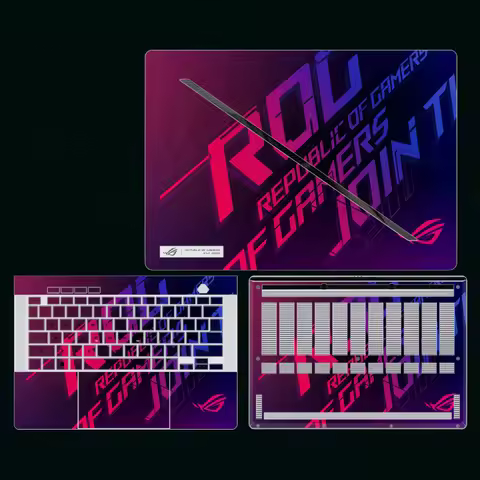 Laptop Custom Skin Decals for 2024 ASUS ROG Zephyrus G14 G16 GU605M GA403U Anti-Scratch Vinyl Sticke