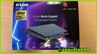 D-Link DMS-106XT 6-Port Multi-Gigabit Unmanageable Switch