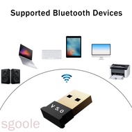 [SGOOLE]Bluetooth 5.0 Music Adapter Computer Wireless Audio Transmitter Receiver USB 2.0 Fast Speed Dongle