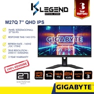 Gigabyte M27Q / M27Q P 27" QHD IPS 165HZ 1MS HDR 400 FREESYNC GAMING MONITOR