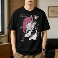Marin Kitagawa cotton shirt teen Breathable 80s korean clothes Pastel t-shirt Graphic Gothic hip hop