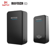 DAYTECH กริ่งประตูไร้สาย ระยะการใช้งาน 300 เมตร กันน้ำและฝุ่น ริงโทน 48 เสียง sosผู้สูงอายุ ติดตั้งง