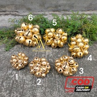 Bel Lonceng Kerincing Kuningan No 4 Kuning 1 Kodi