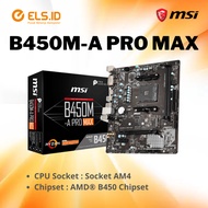 MSI B450M-A PRO MAX Motherboard