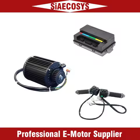 QS 1000W 72V 55KPH 428 Sprocket Mid Drive Motor Kits With EM50SP Controller For Electric Scooter