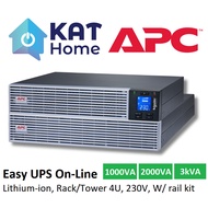 APC EASY UPS ON-LINE, SRVL1KRILRK 1000VA / SRVL2KRILRK 2000VA / SRVL3KRILRK 3KVA,  230V, LITHIUM-ION, RACK &amp; TOWER 4U