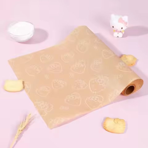 Hello Kitty Silicone Paper Towel Roll Baking Tray Oven Food Grade Silicone Oil Paper Cake Non-stick 