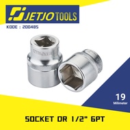 JETJO TOOLS LAKONI PRO Socket Wrench 1/2" DR 6PT 19mm Socket/ 19 mm 1/2in DR 6 PT 200485